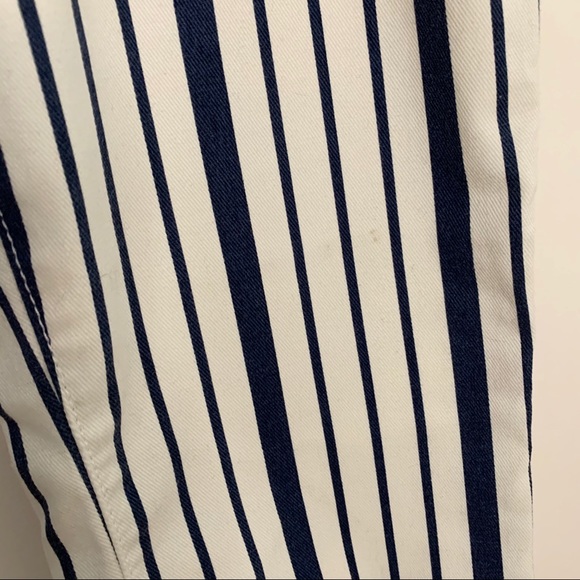 JOIE Blue & White Striped 'Nailah' Skinny Pants - Picture 5 of 11